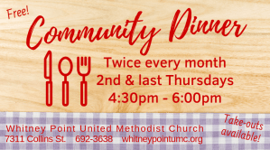 Information about Community Dinner